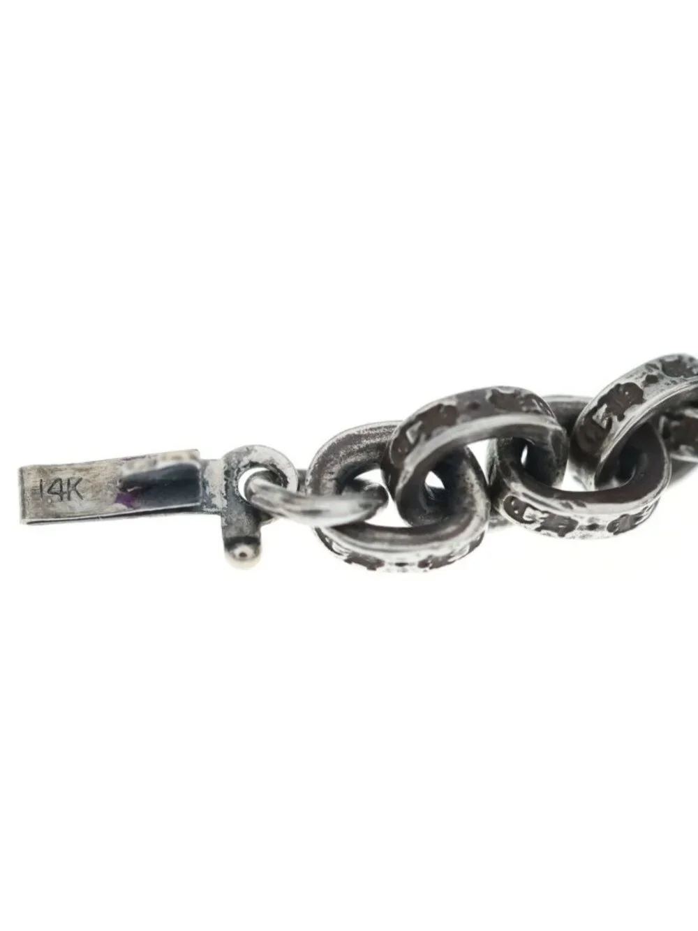 Chrome Hearts Paper Chain 20 Necklace Silver